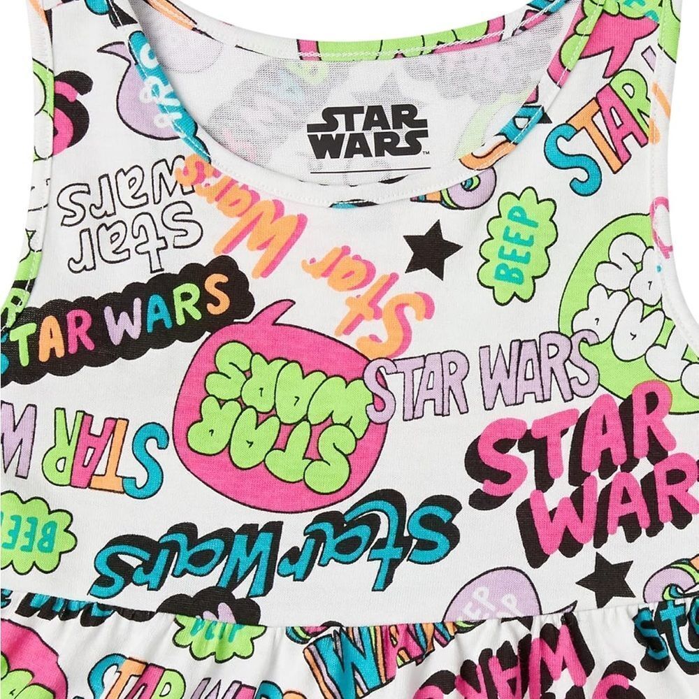 5 Pc Bundle Sz Med Girls Amazon Essentials Disney Star Wars‎ - Picture 2 of 5